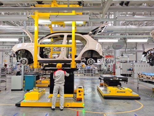 年產能10萬輛，長城汽車泰州智慧工廠正式竣工投產，賦能高效車輛物流